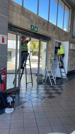 New Automatic Sliding Door System at VW Uitenhage